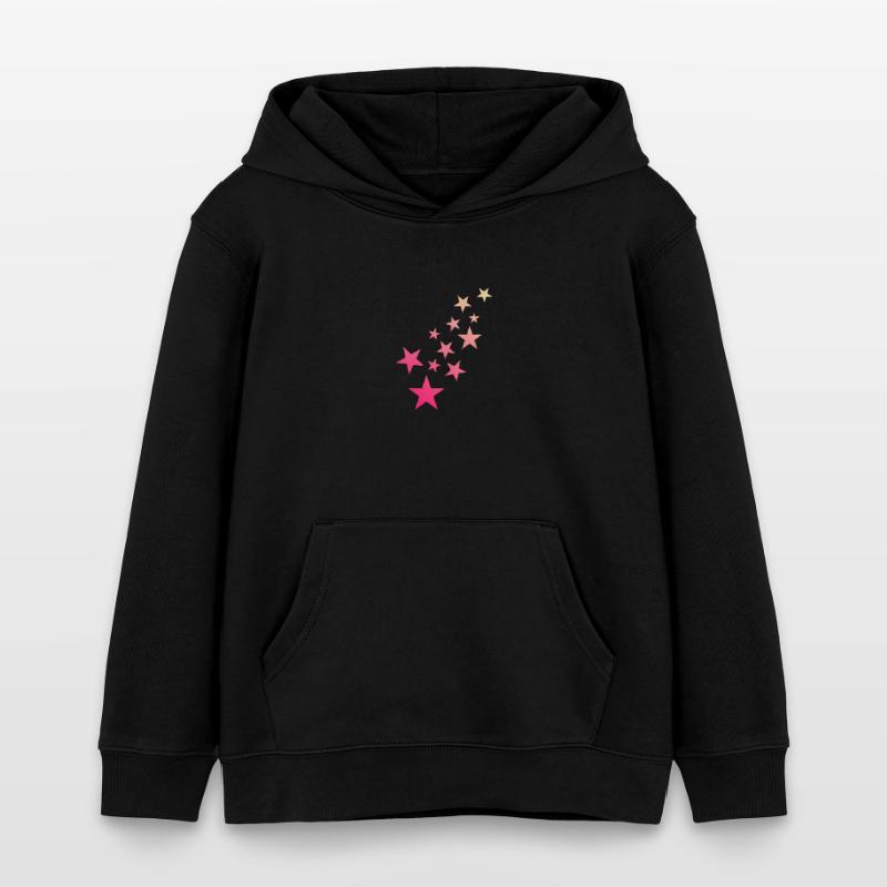 Star Star Pattern Starry Sky Kids Organic Hoodie by Stanley/Stella