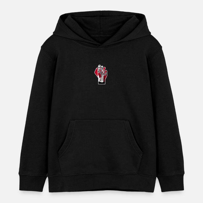 Don d’énergie Canada - Sweat à capuche enfant bio Stanley/Stella - noir