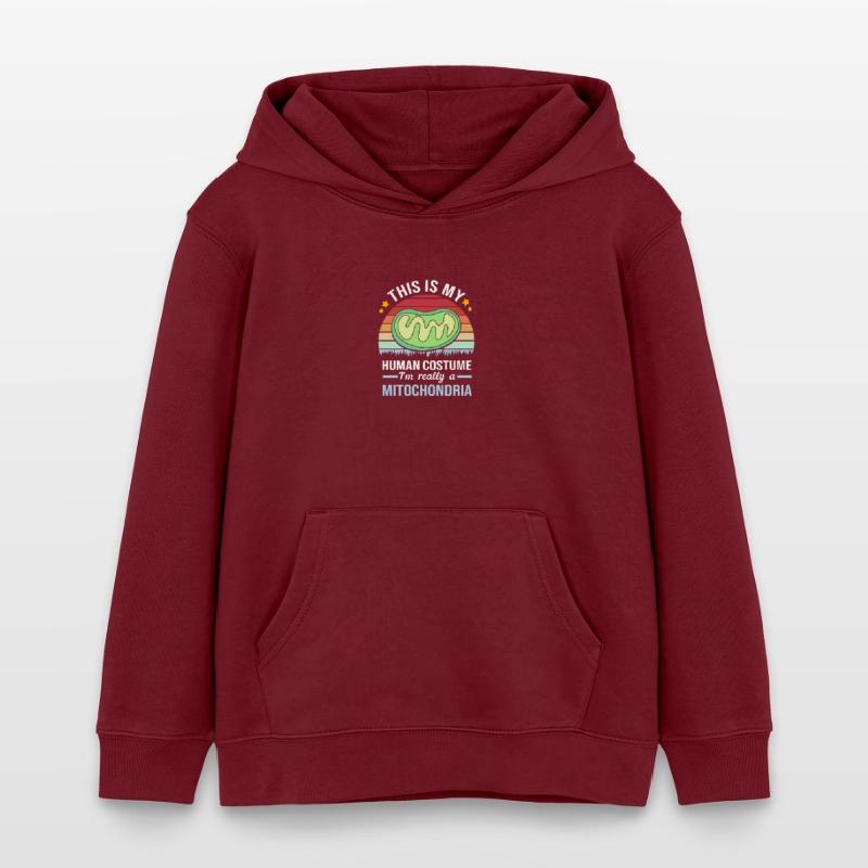 Molecule Structural Formula Kids Organic Hoodie by Stanley/Stella
