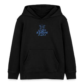 Limited Edition 2021 Geburtstag 2021 Geboren - Kinder Organic Hoodie Mini Cruiser von Stanley/Stella - Schwarz - Vorne - AI Model Kid Male (0cm)