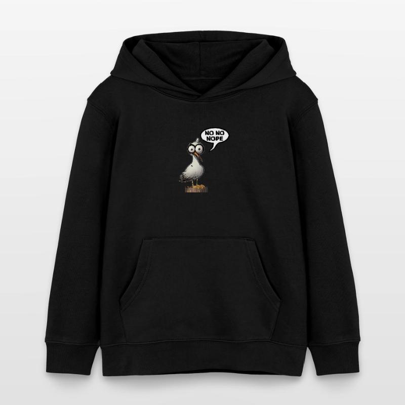Sei Möwe nein Kinder Organic Hoodie Mini Cruiser von Stanley/Stella