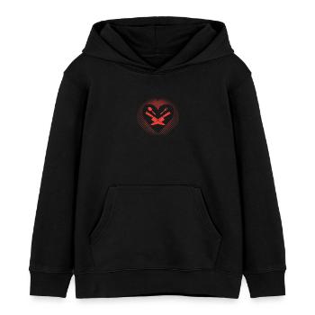 Ich liebe es zu kochen Spaß Meisterkoch Koch - Kinder Organic Hoodie Mini Cruiser von Stanley/Stella - Schwarz - Vorne - AI Model Kid Male (0cm)