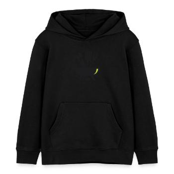 Wok (2c) - Kinder Organic Hoodie Mini Cruiser von Stanley/Stella - Schwarz - Vorne - AI Model Kid Male (0cm)