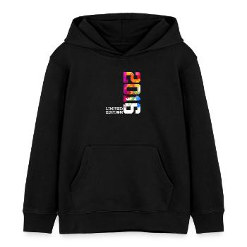 10. GEBURTSTAG LIMITED EDITION 2016 - Kinder Organic Hoodie Mini Cruiser von Stanley/Stella - Schwarz - Vorne - AI Model Kid Male (0cm)