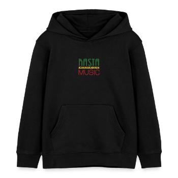 Nasta Underground Sound Logo - Kinder Organic Hoodie Mini Cruiser von Stanley/Stella - Schwarz - Vorne - AI Model Kid Male (0cm)