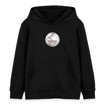 T-shirt fantastique d’Halloween avec la pleine lune garou - Sweat à capuche enfant bio Stanley/Stella - noir - Devant - AI Model Kid Male (0cm)