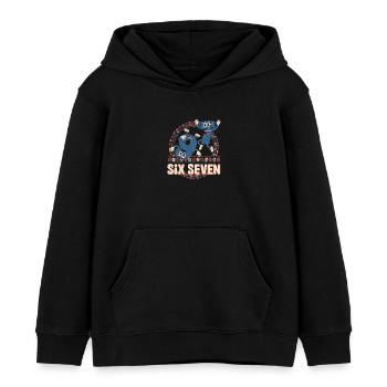 6 7 Sechs Sieben Meme -- Aura Points Kids Gaming - Kinder Organic Hoodie Mini Cruiser von Stanley/Stella - Schwarz - Vorne - AI Model Kid Male (0cm)