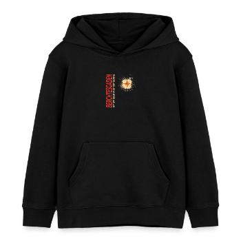 Berchtesgaden - Kinder Organic Hoodie Mini Cruiser von Stanley/Stella - Schwarz - Vorne - AI Model Kid Male (0cm)