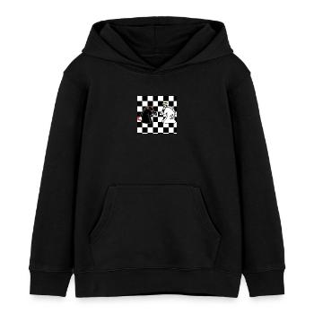 Schach - Kinder Organic Hoodie Mini Cruiser von Stanley/Stella - Schwarz - Vorne - AI Model Kid Male (0cm)