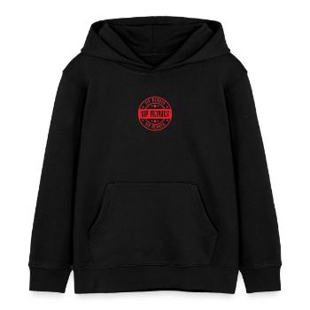 Vip Mitglied - Kinder Organic Hoodie Mini Cruiser von Stanley/Stella - Schwarz - Vorne - AI Model Kid Male (0cm)