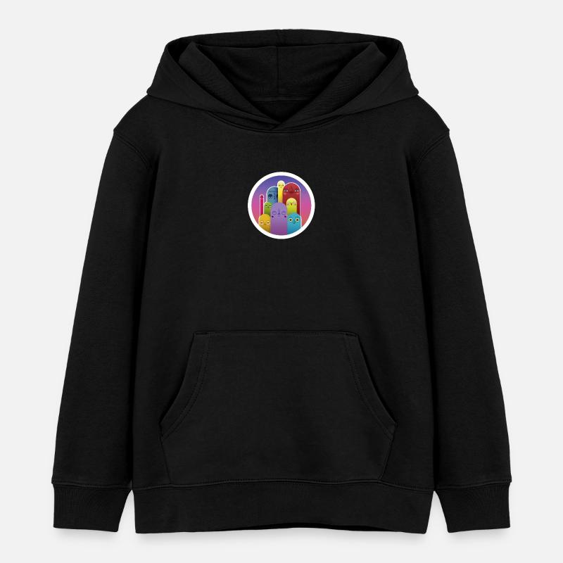 ATMOgroup - Sweat à capuche enfant bio Stanley/Stella - noir