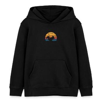 Eichhörnchen - Kinder Organic Hoodie Mini Cruiser von Stanley/Stella - Schwarz - Vorne - AI Model Kid Male (0cm)
