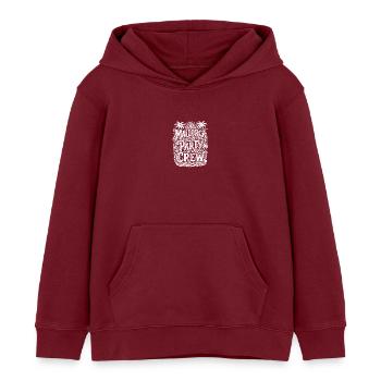 Mallorca Party Crew - Sweat à capuche enfant bio Stanley/Stella - bordeaux - Devant - AI Model Kid Female (0cm)