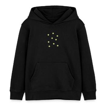 Kiwis - Kinder Organic Hoodie Mini Cruiser von Stanley/Stella - Schwarz - Vorne - AI Model Kid Male (0cm)