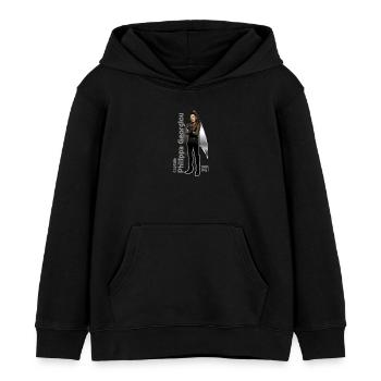 Star Trek Discovery Captain Philippa Georgiou - Kinder Organic Hoodie Mini Cruiser von Stanley/Stella - Schwarz - Vorne - AI Model Kid Male (0cm)