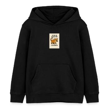 Nosnbär - Kinder Organic Hoodie Mini Cruiser von Stanley/Stella - Schwarz - Vorne - AI Model Kid Male (0cm)
