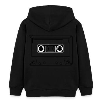 bande - Sweat à capuche enfant bio Stanley/Stella - noir - Dos - AI Model Kid Male (0cm)