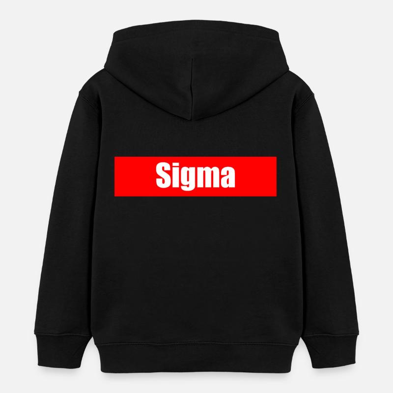 Sigma - Kinder Organic Hoodie Mini Cruiser von Stanley/Stella - Schwarz