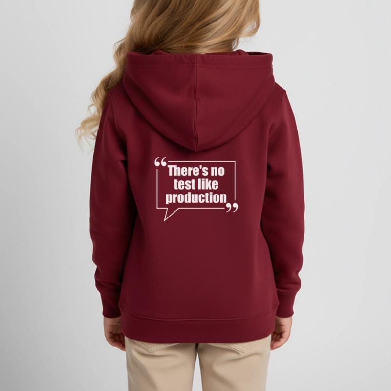 Programmierer, Software, Informatik, Developer Kinder Organic Hoodie Mini Cruiser von Stanley/Stella