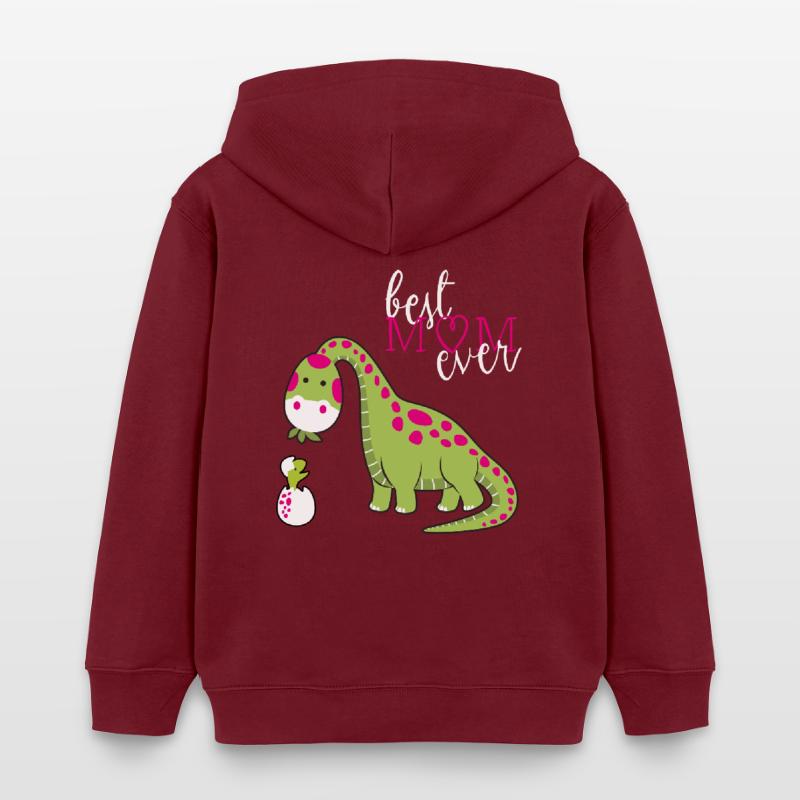 Dino Mutter Muttertag T-Shirt Mutter Tag Tee Kinder Organic Hoodie Mini Cruiser von Stanley/Stella