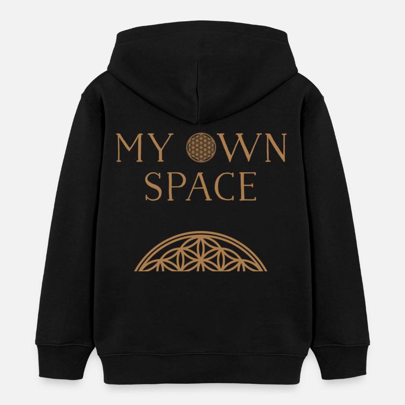 espace 28 - Sweat à capuche enfant bio Stanley/Stella - noir