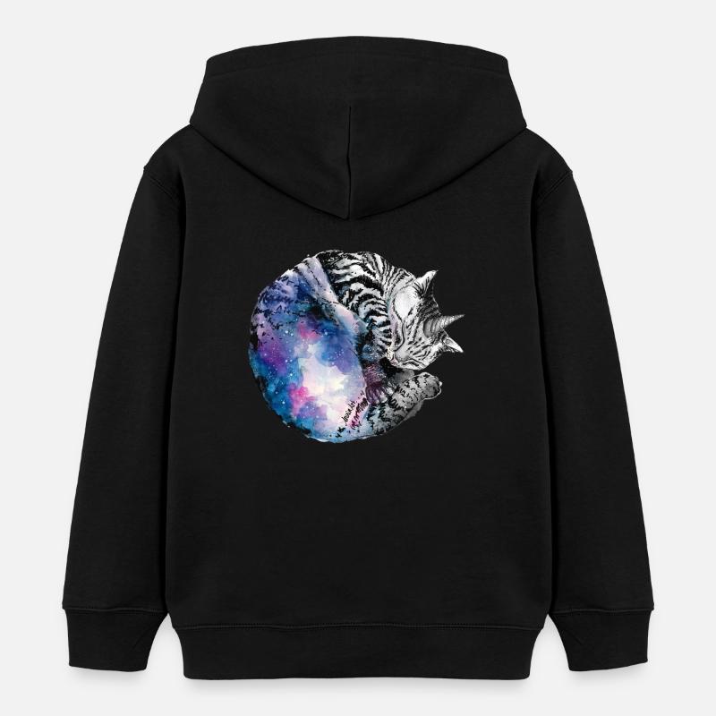 Galaxy 1000 000 000 - Sweat à capuche enfant bio Stanley/Stella - noir