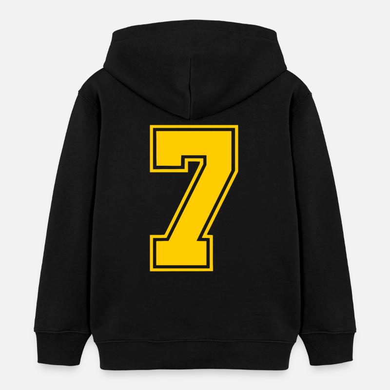 7 - Kinder Organic Hoodie Mini Cruiser von Stanley/Stella - Schwarz