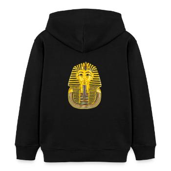 Pharao - Kinder Organic Hoodie Mini Cruiser von Stanley/Stella - Schwarz - Hinten - AI Model Kid Male (0cm)