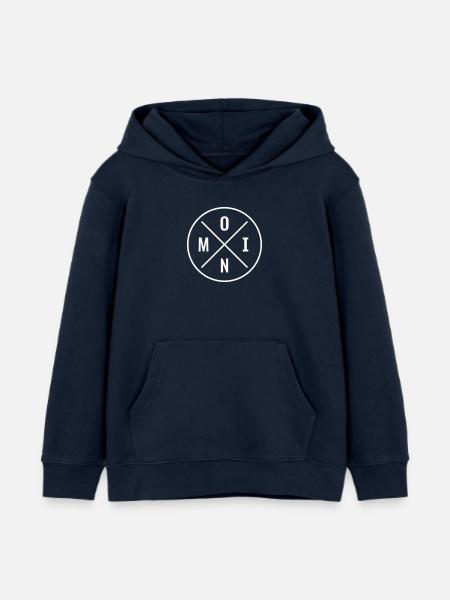 Moin - Kinder Organic Hoodie Mini Cruiser von Stanley/Stella - Navy
