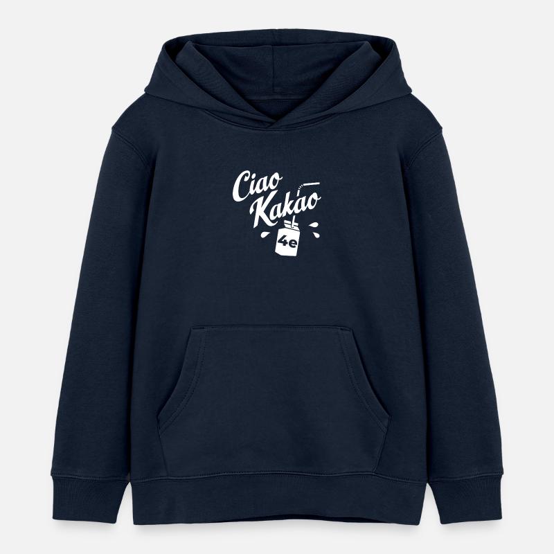 Graduating class 4e - Kids Organic Hoodie by Stanley/Stella - navy