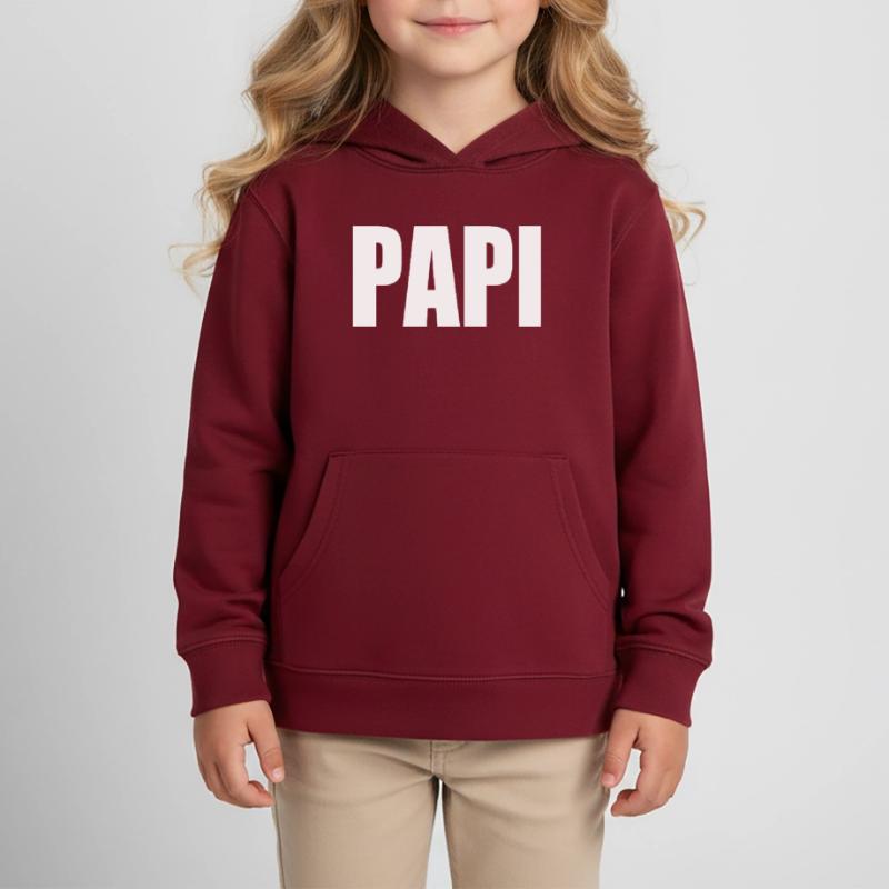 Papi Kids Organic Hoodie by Stanley/Stella