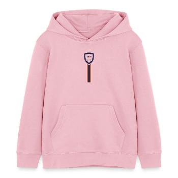 Montpellier Fussballverein - Kinder Organic Hoodie Mini Cruiser von Stanley/Stella - Hellrosa - Vorne - AI Model Kid Female (0cm)