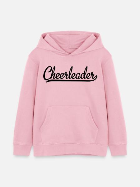 Cheerleader - Kinder Organic Hoodie Mini Cruiser von Stanley/Stella - Hellrosa
