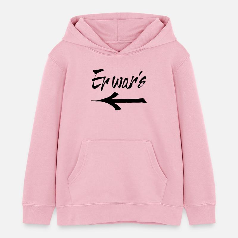 er wars - Kinder Organic Hoodie Mini Cruiser von Stanley/Stella - Hellrosa