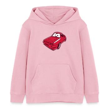 fetziges Coupe für Kids - Kinder Organic Hoodie Mini Cruiser von Stanley/Stella - Hellrosa - Vorne - AI Model Kid Female (0cm)