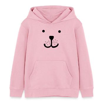 Bär - Sweat à capuche enfant bio Stanley/Stella - rose pâle - Devant - AI Model Kid Female (0cm)