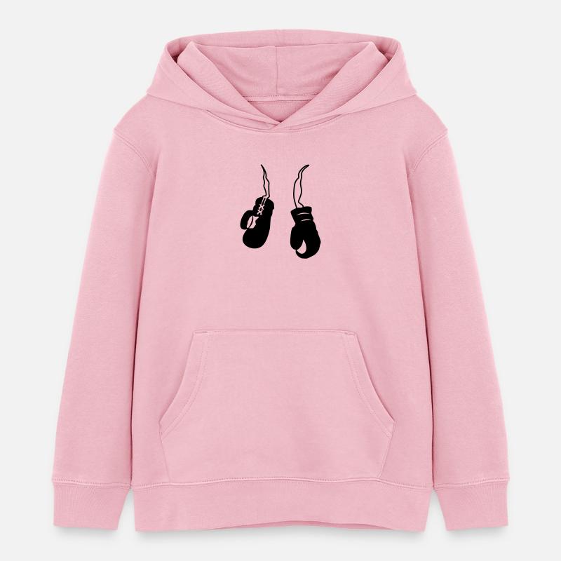 boxhandschuhe - Kinder Organic Hoodie Mini Cruiser von Stanley/Stella - Hellrosa