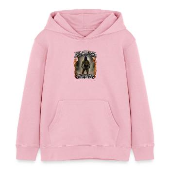 Feuerwehr - Mut Angst - Kinder Organic Hoodie Mini Cruiser von Stanley/Stella - Hellrosa - Vorne - AI Model Kid Female (0cm)