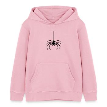 Spider / Spinne - Kinder Organic Hoodie Mini Cruiser von Stanley/Stella - Hellrosa - Vorne - AI Model Kid Female (0cm)