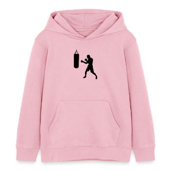 Boxen - Kinder Organic Hoodie Mini Cruiser von Stanley/Stella - Hellrosa - Vorne - AI Model Kid Female (0cm)