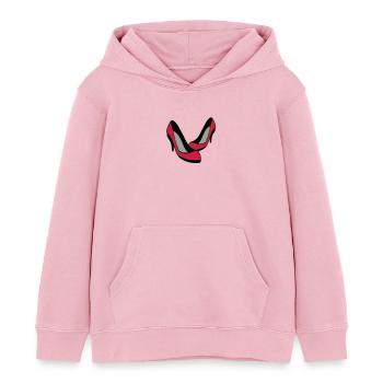 schuhe - Kinder Organic Hoodie Mini Cruiser von Stanley/Stella - Hellrosa - Vorne - AI Model Kid Female (0cm)