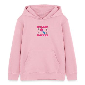 Bald mutti - Kinder Organic Hoodie Mini Cruiser von Stanley/Stella - Hellrosa - Vorne - AI Model Kid Female (0cm)
