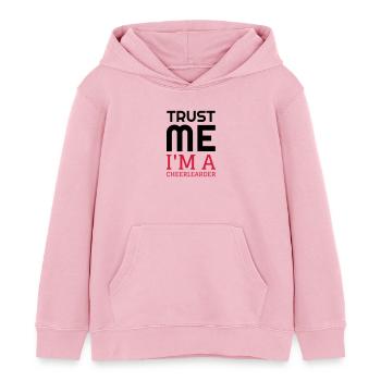 Cheerleading Cheerleader Sport Sportler Spieler - Kinder Organic Hoodie Mini Cruiser von Stanley/Stella - Hellrosa - Vorne - AI Model Kid Female (0cm)