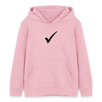 haken - Kinder Organic Hoodie Mini Cruiser von Stanley/Stella - Hellrosa - Vorne - AI Model Kid Female (0cm)