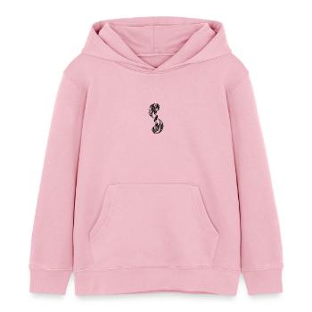 Yin Yang - Kinder Organic Hoodie Mini Cruiser von Stanley/Stella - Hellrosa - Vorne - AI Model Kid Female (0cm)