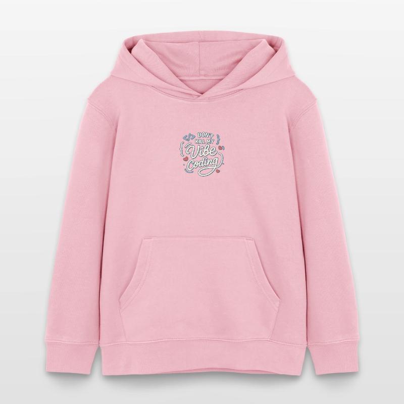 Vibe coding Kids Organic Hoodie by Stanley/Stella