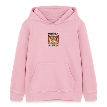 Pädagogisch wertvoll gerangelt Theater - Kinder Organic Hoodie Mini Cruiser von Stanley/Stella - Hellrosa - Vorne - AI Model Kid Female (0cm)