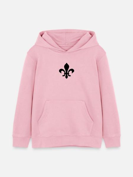Lillie - Kinder Organic Hoodie Mini Cruiser von Stanley/Stella - Hellrosa
