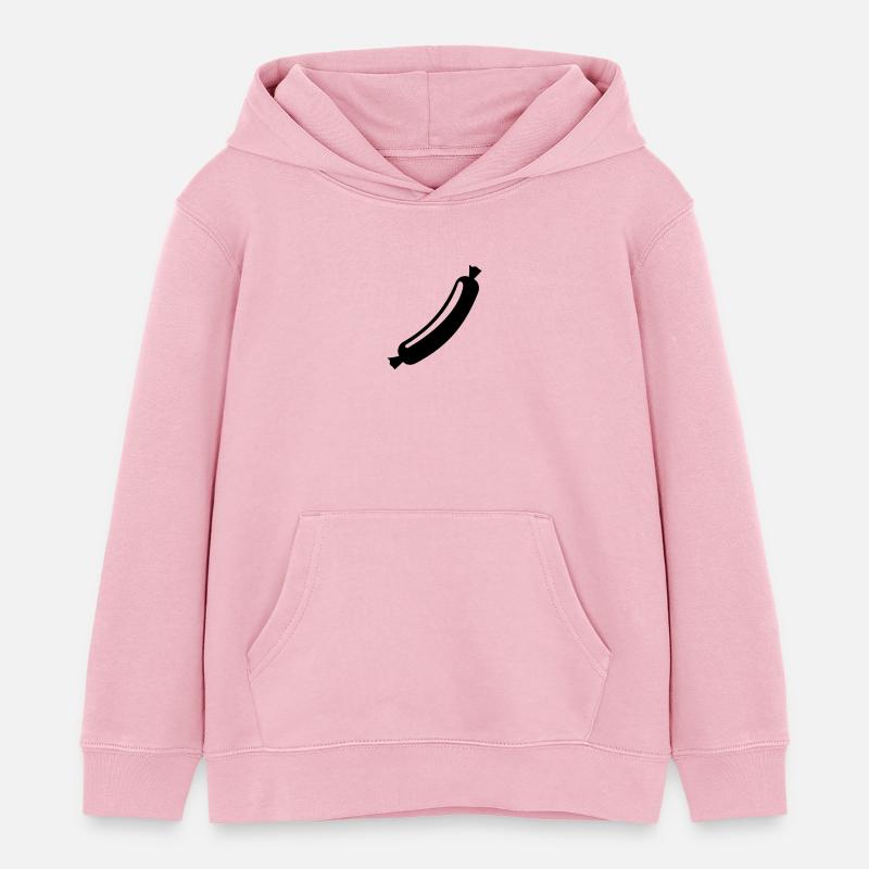Bockwurst - Kinder Organic Hoodie Mini Cruiser von Stanley/Stella - Hellrosa