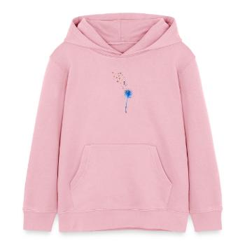Löwenzahn - Kinder Organic Hoodie Mini Cruiser von Stanley/Stella - Hellrosa - Vorne - AI Model Kid Female (0cm)
